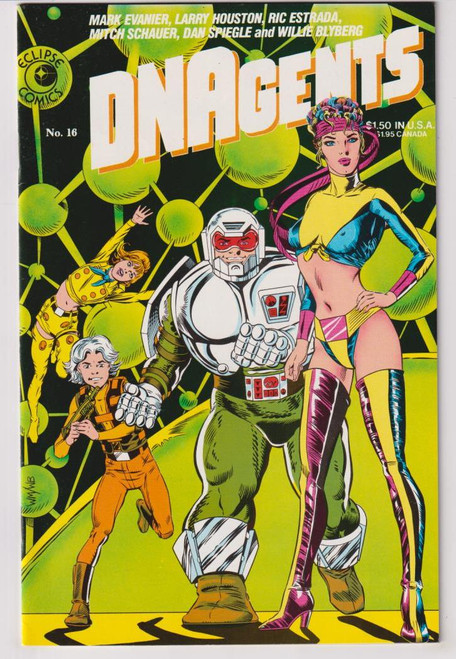 DNAGENTS #16 (ECLIPSE 1984)